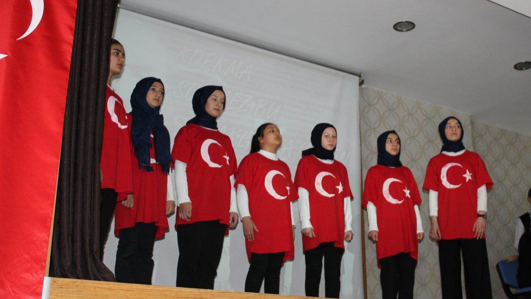 12 Mart İstiklal Marşının Kabulünün 99.cu yıl dönümü ve Mehmet Akif Ersoy´u Anma Günü Programı