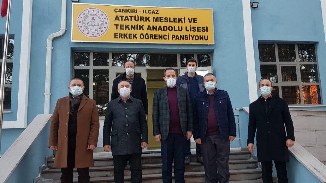 Çankırı Milletvekili Salim ÇİVİTCİOĞLU ve İl Milli Eğitim Müdürü Muammer ÖZTÜRK'ten İlçemize Ziyaret