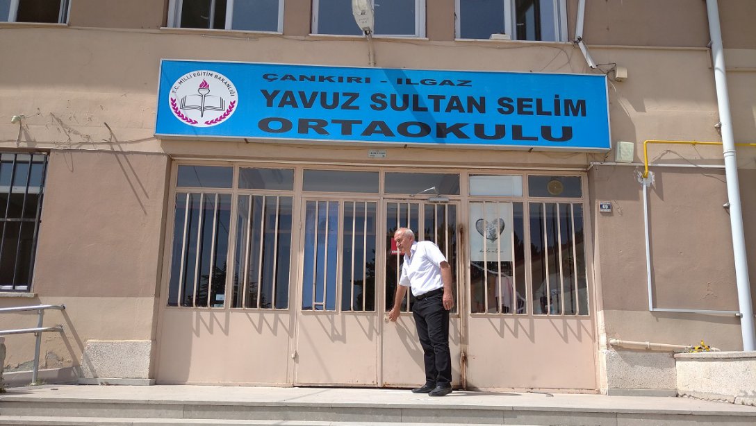 Ilgaz Yavuz Sultan Selim Ortaokulu Bina Güçlendirme Çalışmaları Başladı