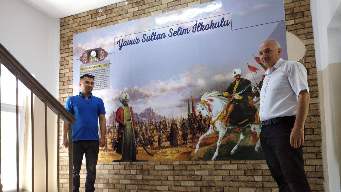 İlçe Milli Eğitim Müdürü Aydın BAHÇECİ Ilgaz Yavuz Sultan Selim İlkokulunu Ziyaret Etti