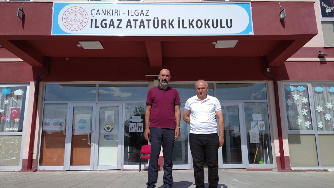 Ilgaz Atatürk İlkokulunun Merdiven Güçlendirme Çalışmaları Tamamlandı