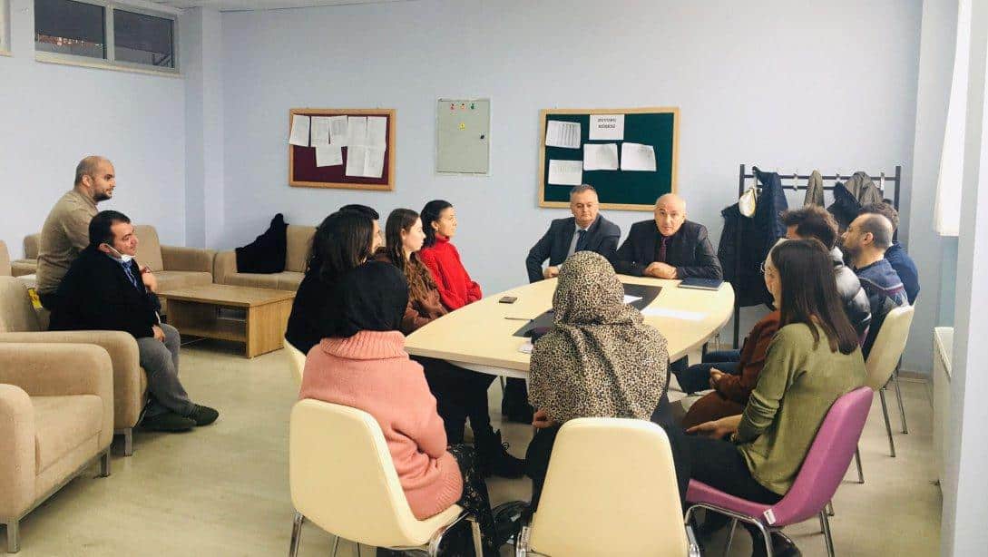 İlçe Milli Eğitim Müdürü Aydın BAHÇECİ, Atatürk İlkokulunu ziyaret etti
