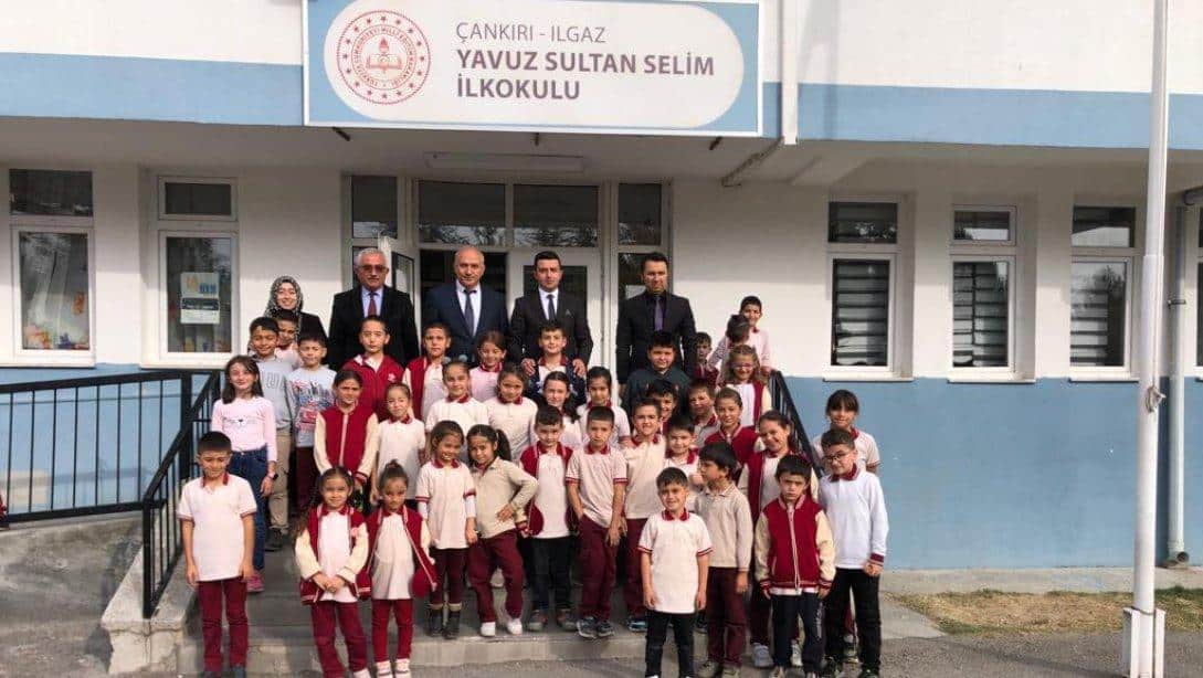 İlçemiz Kaymakamı Burak YILMAZ Yavuz Sultan Selim İlkokulunu Ziyaret Etti