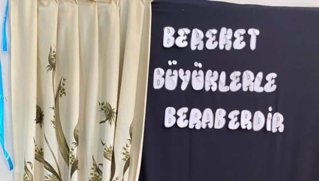 Şehit Serdal Uyanık Cumhuriyet İlkokulun Okul Öncesi Öğrencilerinin Yaşlılara Saygı Haftası Etkinliği