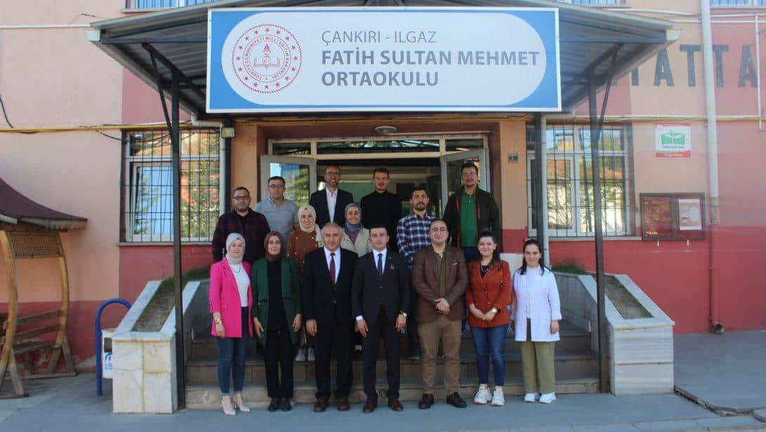 İlçe Kaymakamımız Sayın Burak YILMAZ Fatih Sultan Mehmet Ortaokulunu Ziyaret Etti